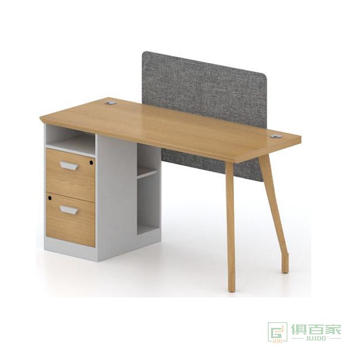 福玛仕家具简星系列电脑桌台式家用办公桌职员桌 简易学习书桌