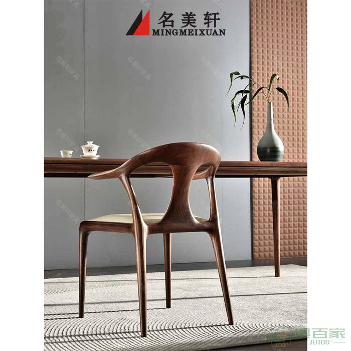名美轩家具餐椅系列新中式实木餐椅