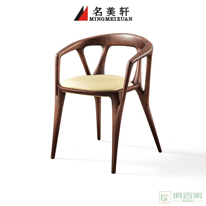名美轩家具书桌椅系列新中式实木书房书桌椅子