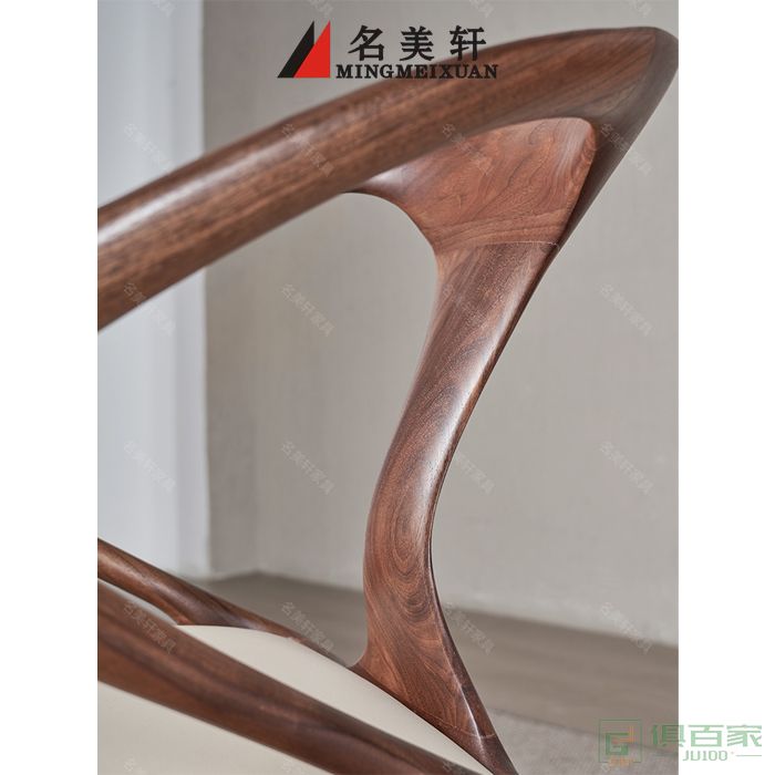 名美轩家具书桌椅系列新中式实木书房书桌椅子