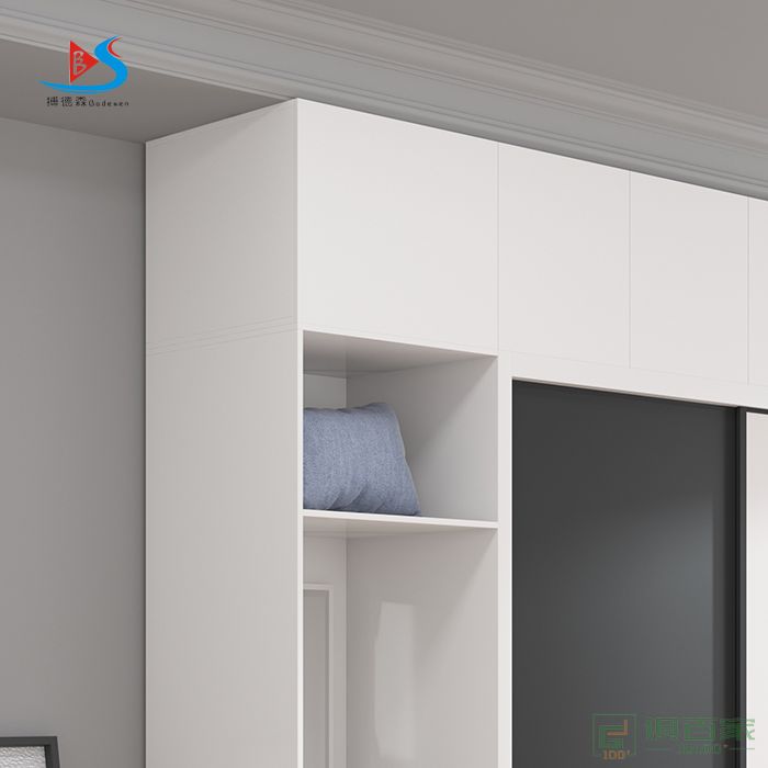  华冠家具公寓床系列极简设计衣柜衣橱储物柜