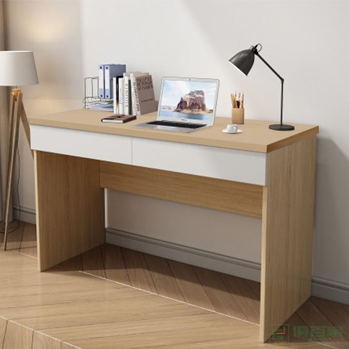 华冠家具卧室书桌系列北欧简约办公台书桌椅