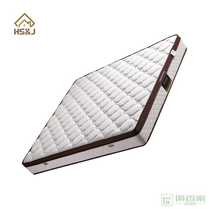 华松居床垫系列环保床垫环保棕圆簧弹簧床垫22cm床垫