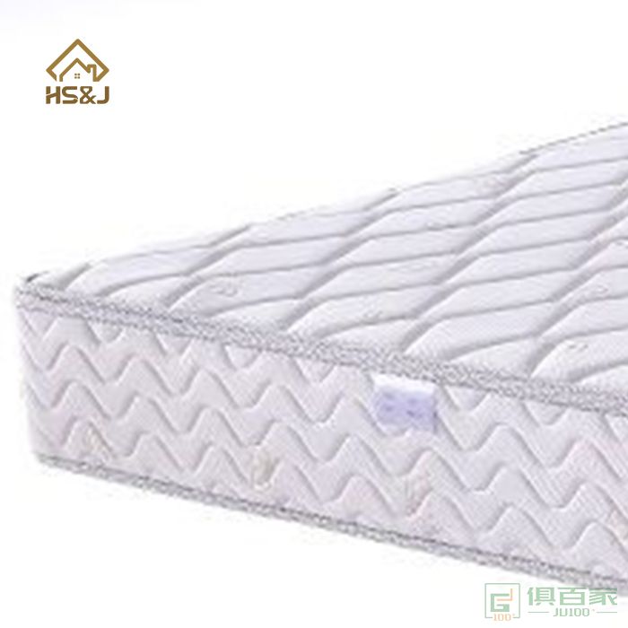 华松居家具公寓床垫系列公寓床垫环保护脊环保棕邦尼尔弹簧22cm床垫