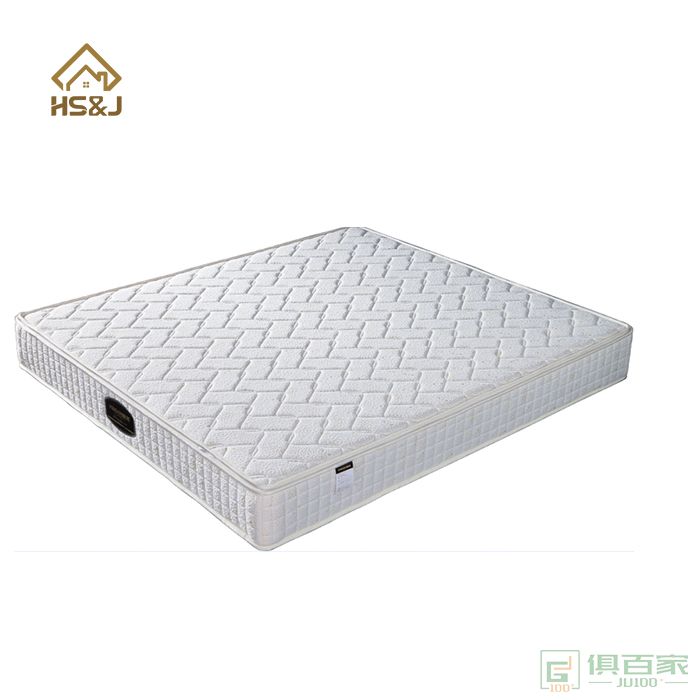 华松居家具床垫系列环保护脊环保棕乳胶3D灰透气底料20cm床垫