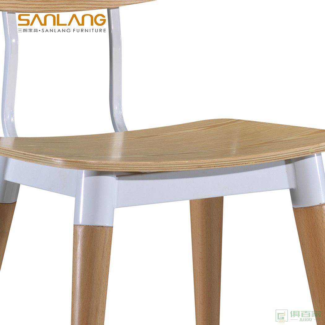  三朗家具餐椅休闲椅系列简约靠背椅餐椅餐桌椅