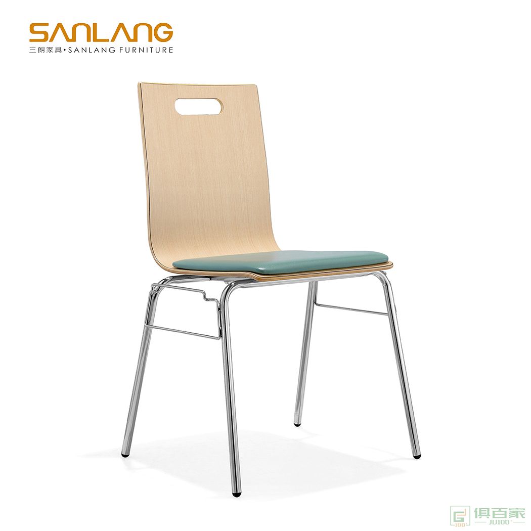 三朗家餐椅休闲椅系列白蜡木实木椅子