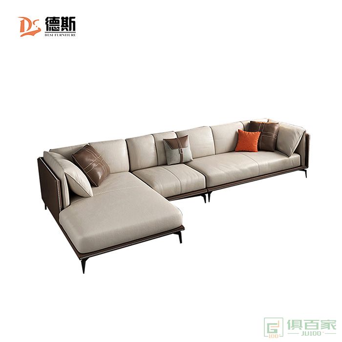 德斯家具民用沙发系列意式极简设计单人位/两人位/三人位/四人位/转角沙发