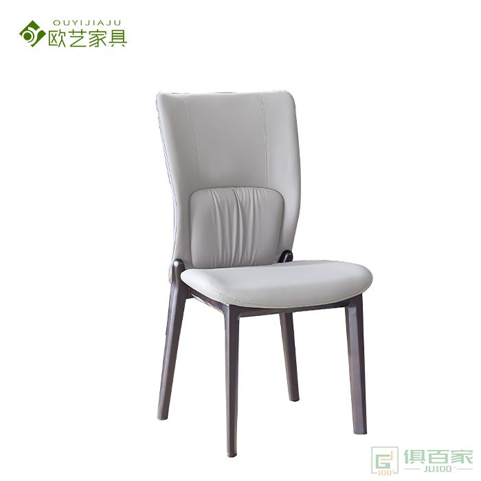 欧艺家具餐椅休闲椅系列橡胶木餐椅现代简约餐椅
