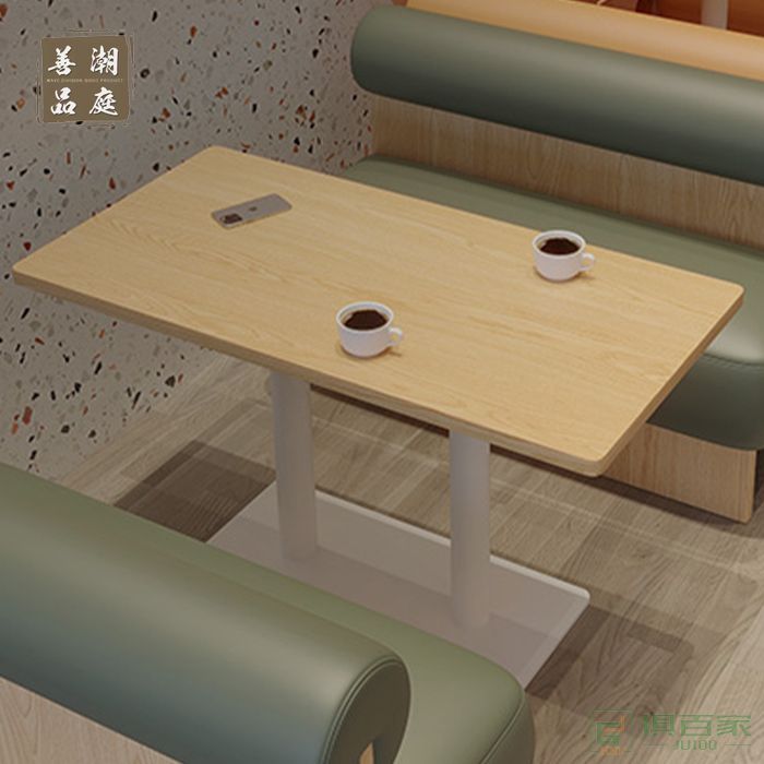 潮庭善品家具餐饮条形餐桌系列现代简约餐桌