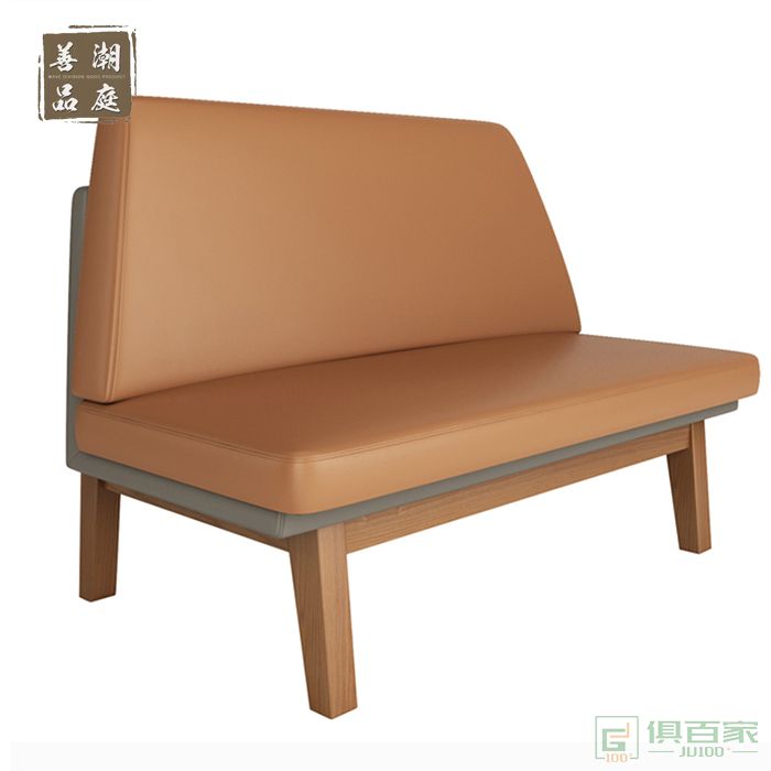 潮庭善品家具餐椅休闲椅系列简约休闲餐椅沙发