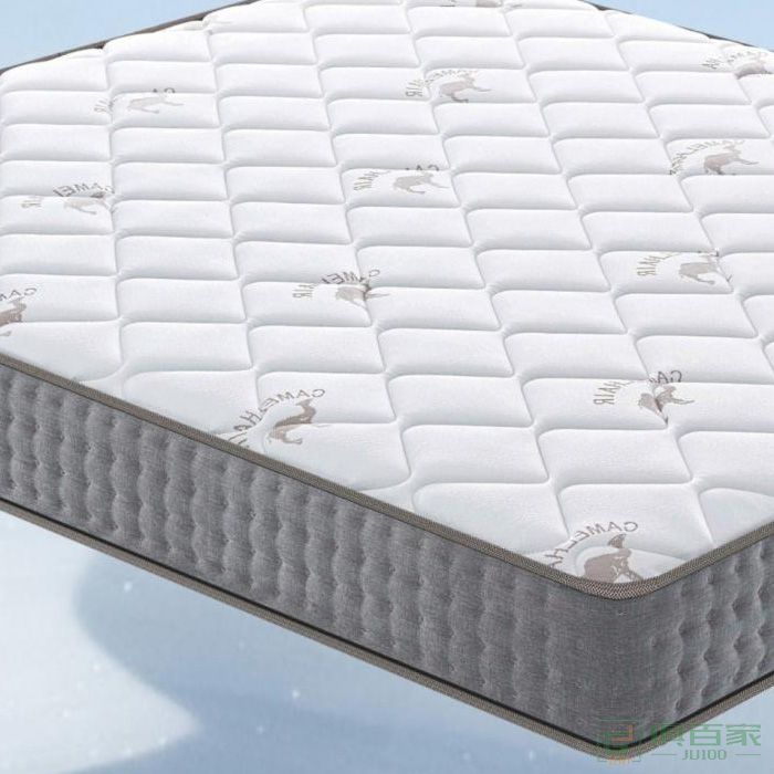 粤之恒家具床垫系列骆驼针织面料天然乳胶床垫
