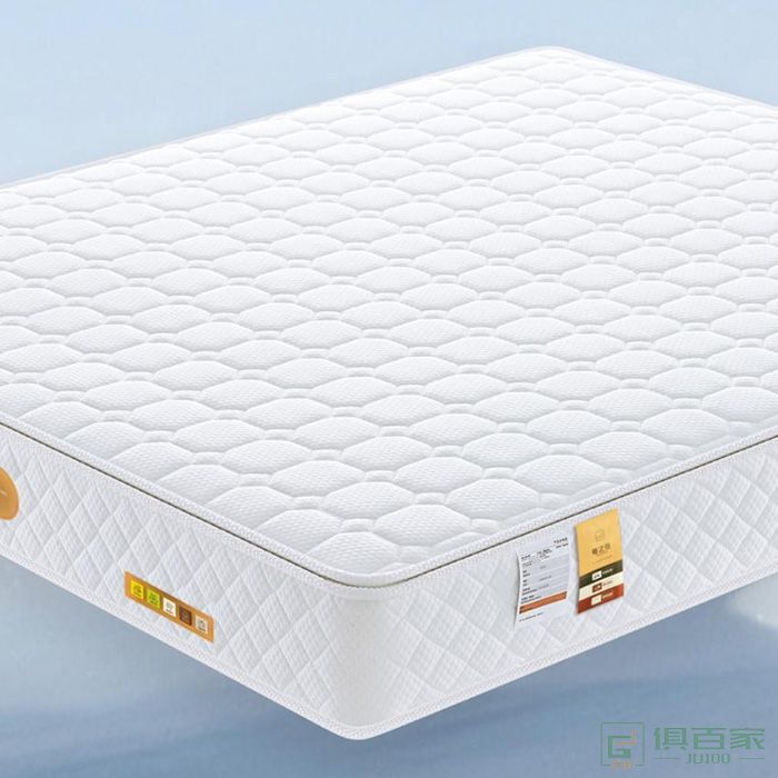 粤之恒家具床垫系列面包针织面料天然乳胶床垫