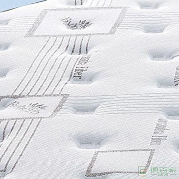 粤之恒家具床垫系列进口提花人植棉针织面料天然乳胶床垫