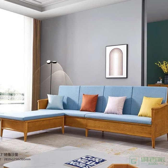 睿裕居住宅沙发系列现代简约转角沙发
