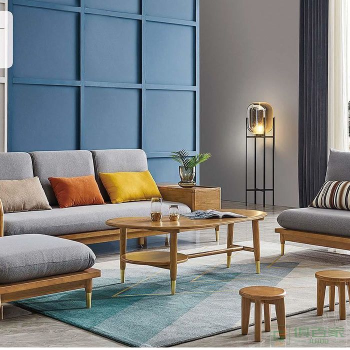 睿裕居住宅沙发系列现代简约单三人位沙发
