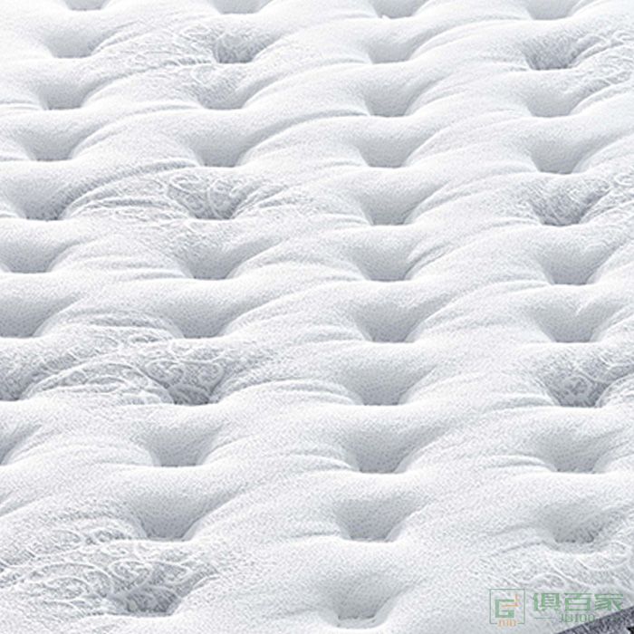 粤之恒家具床垫系列银丝提花面料天然乳胶床垫