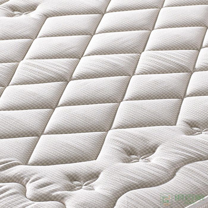 粤之恒家具床垫系列千鸟格面料抗菌透气防虫防螨床垫