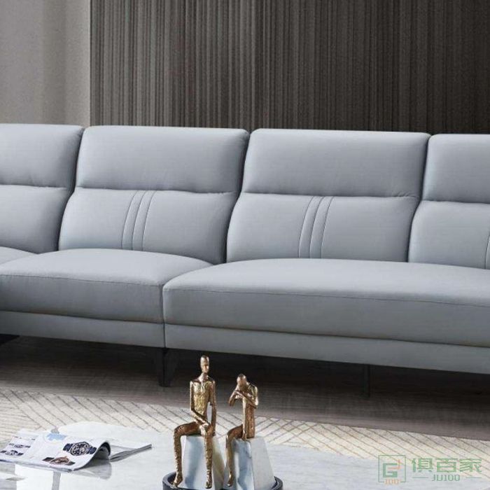 澳亿佳家具住宅沙发系列高回弹海绵意式极简轻奢转角沙发