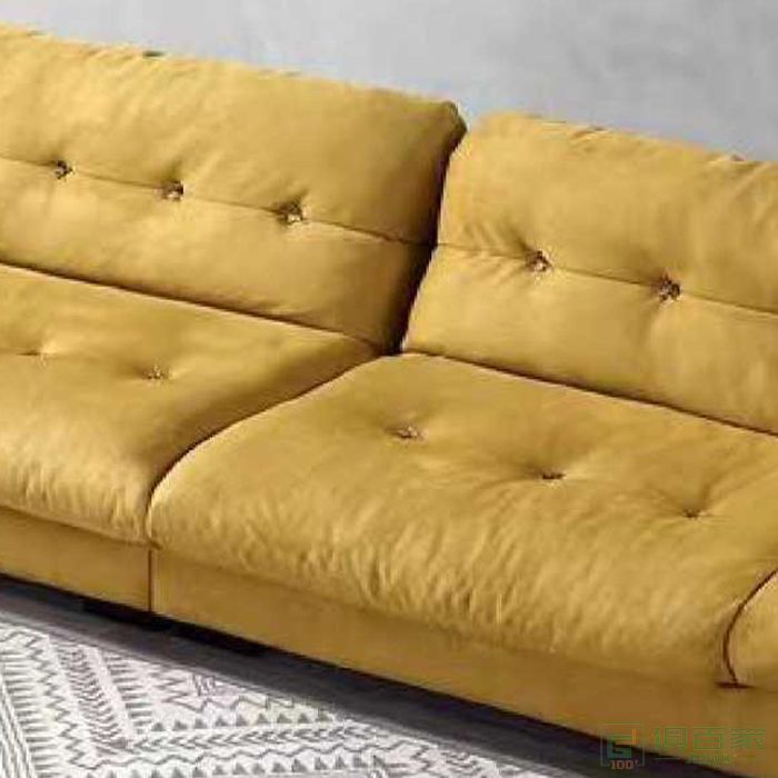 澳亿佳家具住宅沙发系列天然乳胶意式极简轻奢直排沙发