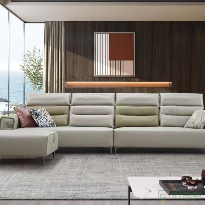 澳亿佳家具住宅沙发系列高回弹海绵意式极简轻奢沙发