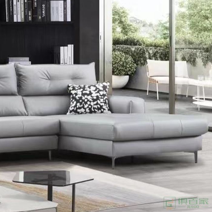 澳亿佳家具住宅沙发系列高回弹海绵意式极简轻奢转角沙发