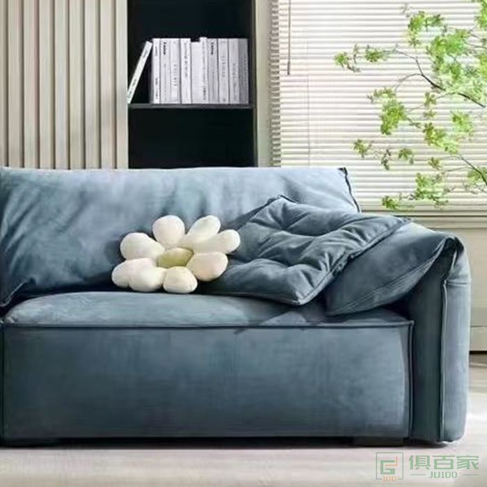 澳亿佳家具住宅沙发系列高回弹海绵意式极简轻奢直排沙发