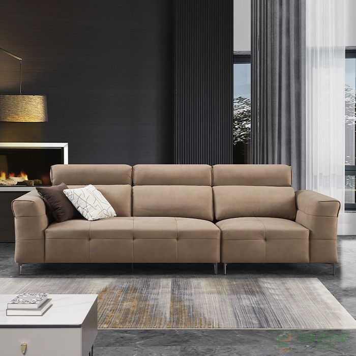 澳亿佳家具住宅沙发系列高回弹海绵坐包意式极简轻奢沙发