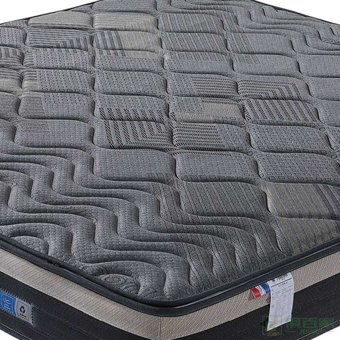 慕舒家具床垫系列竹炭纯棉面料抗菌透气防虫防螨床垫