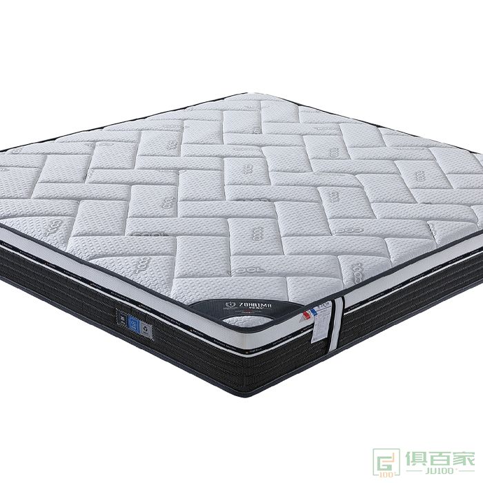 慕舒家具床垫系列冰丝面料手感冰凉柔软细腻抗菌透气床垫