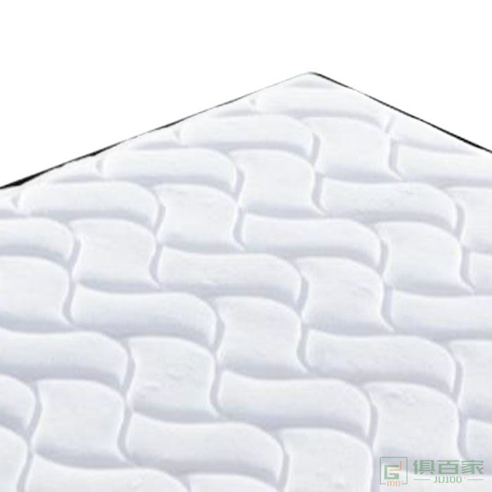 知慕家具床垫系列1分乳胶+静音独立弹簧+反正灰色3D天丝针织布床垫