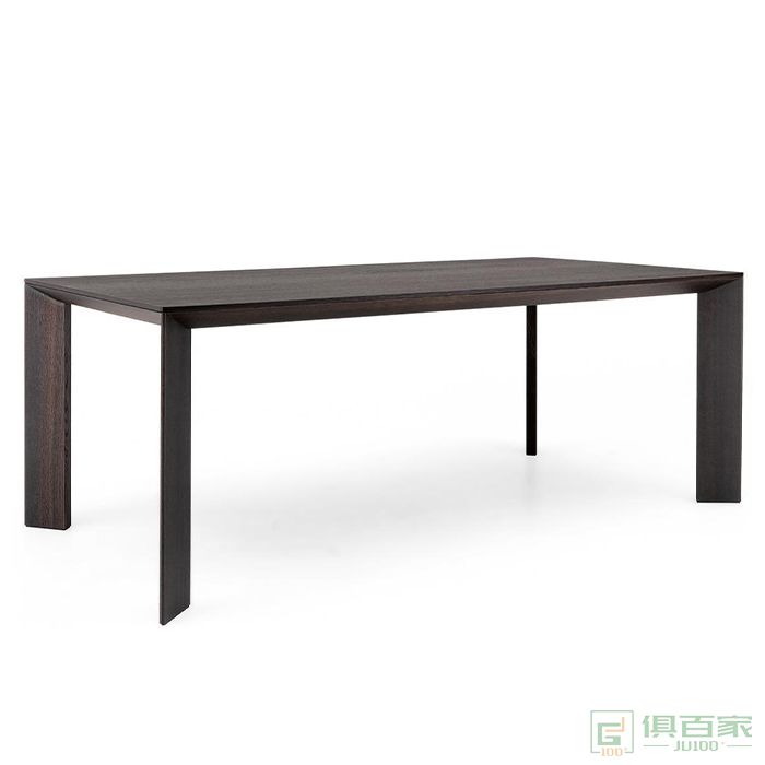 雅盛家具餐桌系列现代简约轻奢白蜡木餐桌长餐台