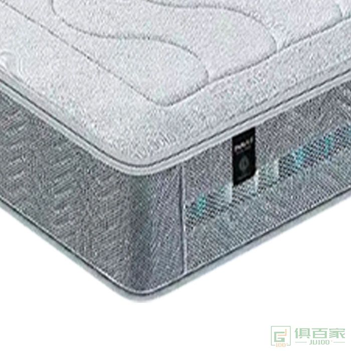 知慕家具床垫系列九区分区弹簧底加棕面加乳胶芦荟针织床垫