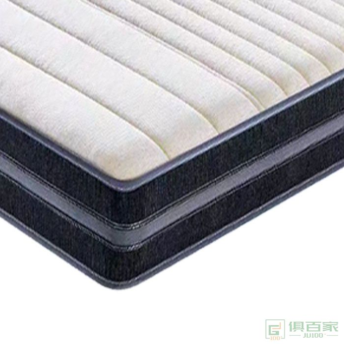 知慕家具床垫系列独立袋装弹簧防螨记忆棉棉麻针织床垫