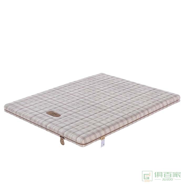 艾香梦家具儿童床垫系列软硬适中型竹炭棉麻亚麻面料床垫