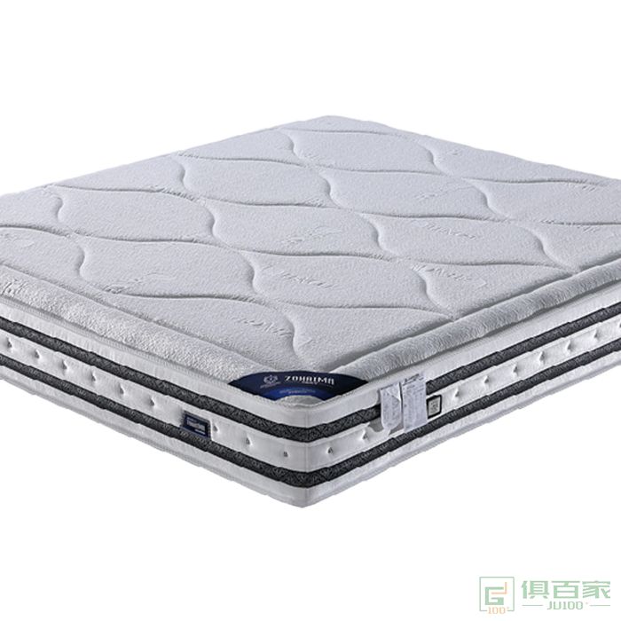 慕舒家具床垫系列进口天丝针织布抗菌透气防虫防螨床垫