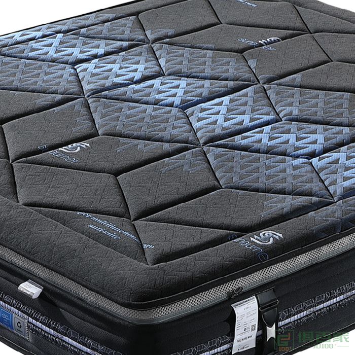 慕舒家具床垫系列针织布面料天然乳胶抗菌防虫防螨床垫