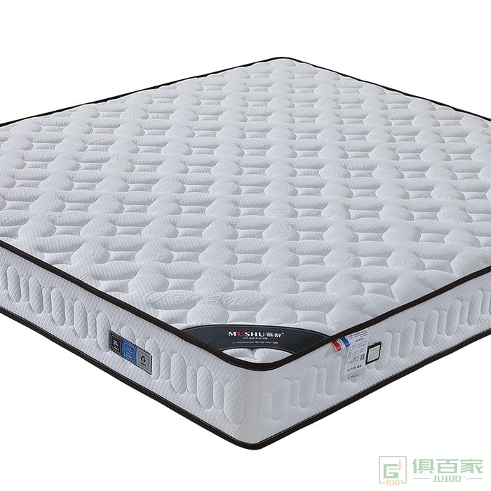 慕舒家具床垫系列纯棉抗起球面料抗菌透气防虫防螨床垫