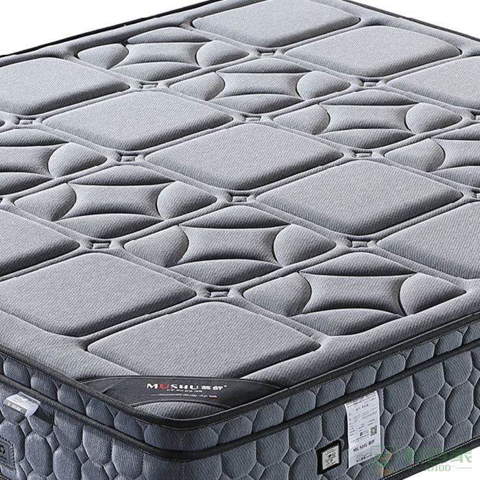 慕舒家具床垫系列竹碳面料高回弹大豆绵抗菌防虫防螨床垫