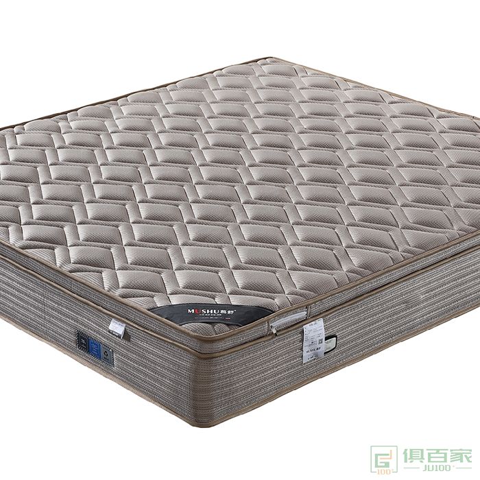 慕舒家具床垫系列高级5D透气网布天然黄麻抗菌防虫防螨床垫