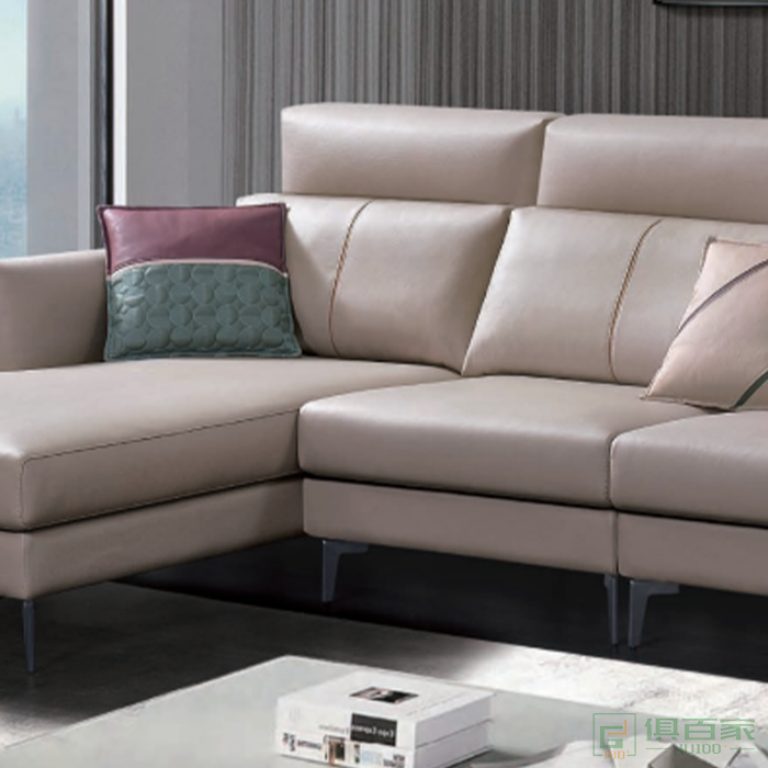 杰士派沙发系列皮感科技布住宅沙发
