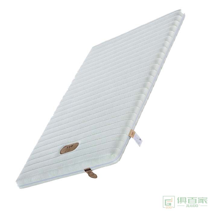艾香梦家具儿童床垫系列软硬适中型绿色竹炭棉麻面料床垫