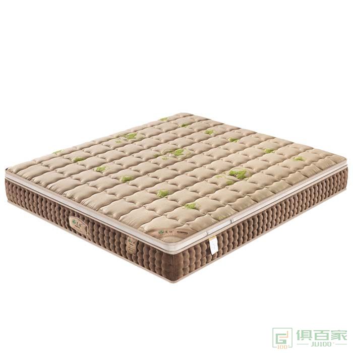 艾香梦家具床垫系列软硬适中型亚麻面料床垫