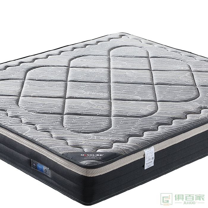 慕舒家具床垫系列竹炭针织面料抗菌透气防虫防螨床垫