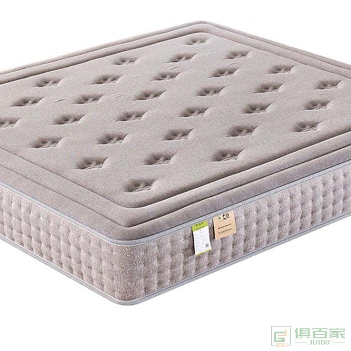 艾香梦家具床垫系列软硬适中型亚麻面料床垫