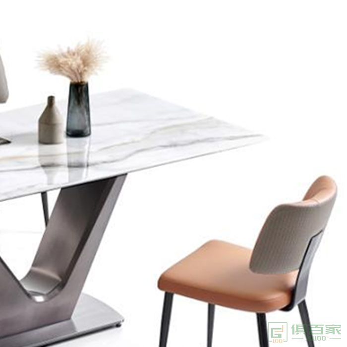 风尚家具餐桌系列简约轻奢餐桌餐椅椅子组合
