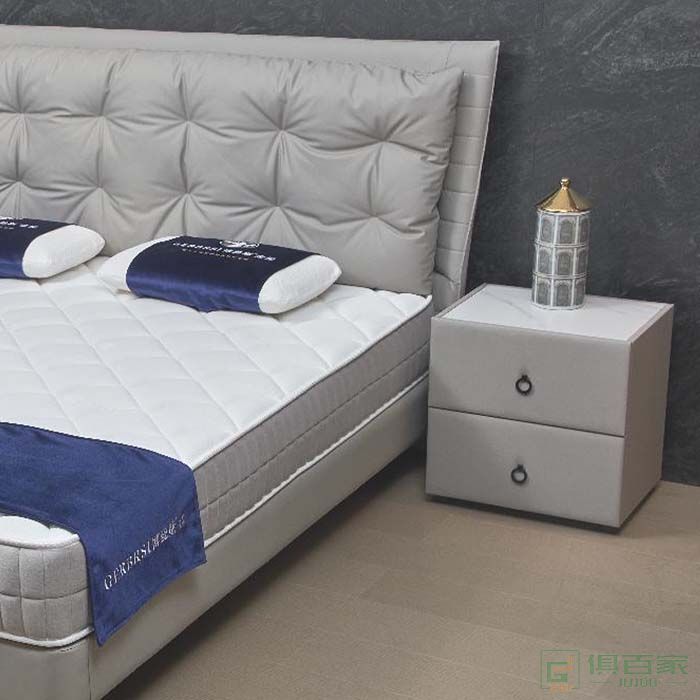 博蕊斯家具卡朵系列软床轻奢现代简约科技布床