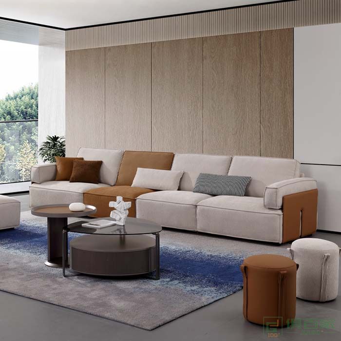 博蕊斯家具卡朵系列沙发组合轻奢现代简约住宅沙发