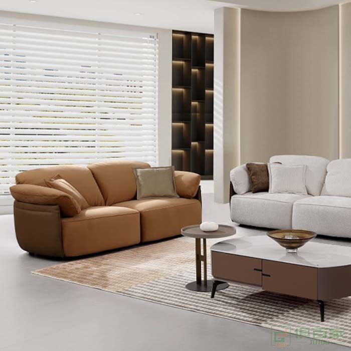 博蕊斯家具卡朵系列沙发组合轻奢现代简约住宅沙发