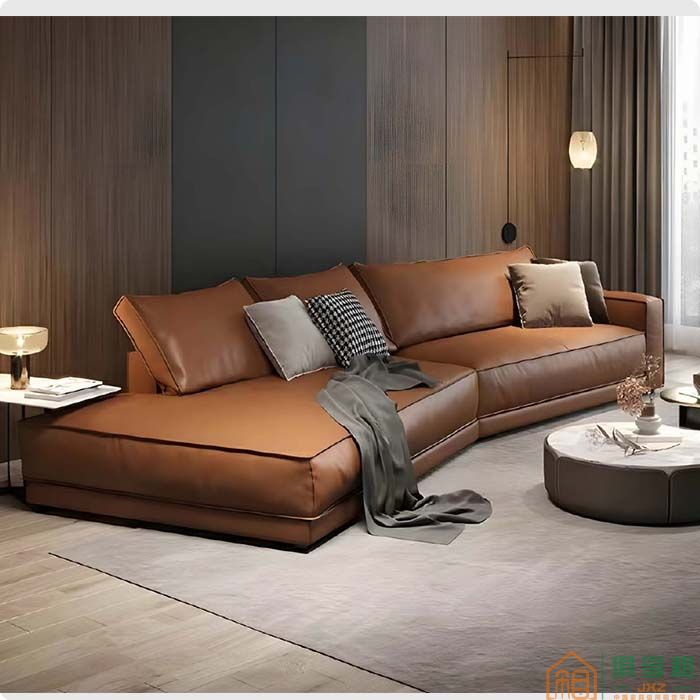 鹿仙森家具森现代意式极简沙发系列住宅沙发布达佩斯沙发